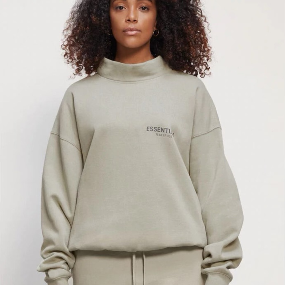 FEAR OF GOD ESSENTIALS Pull-over Mockneck sweater